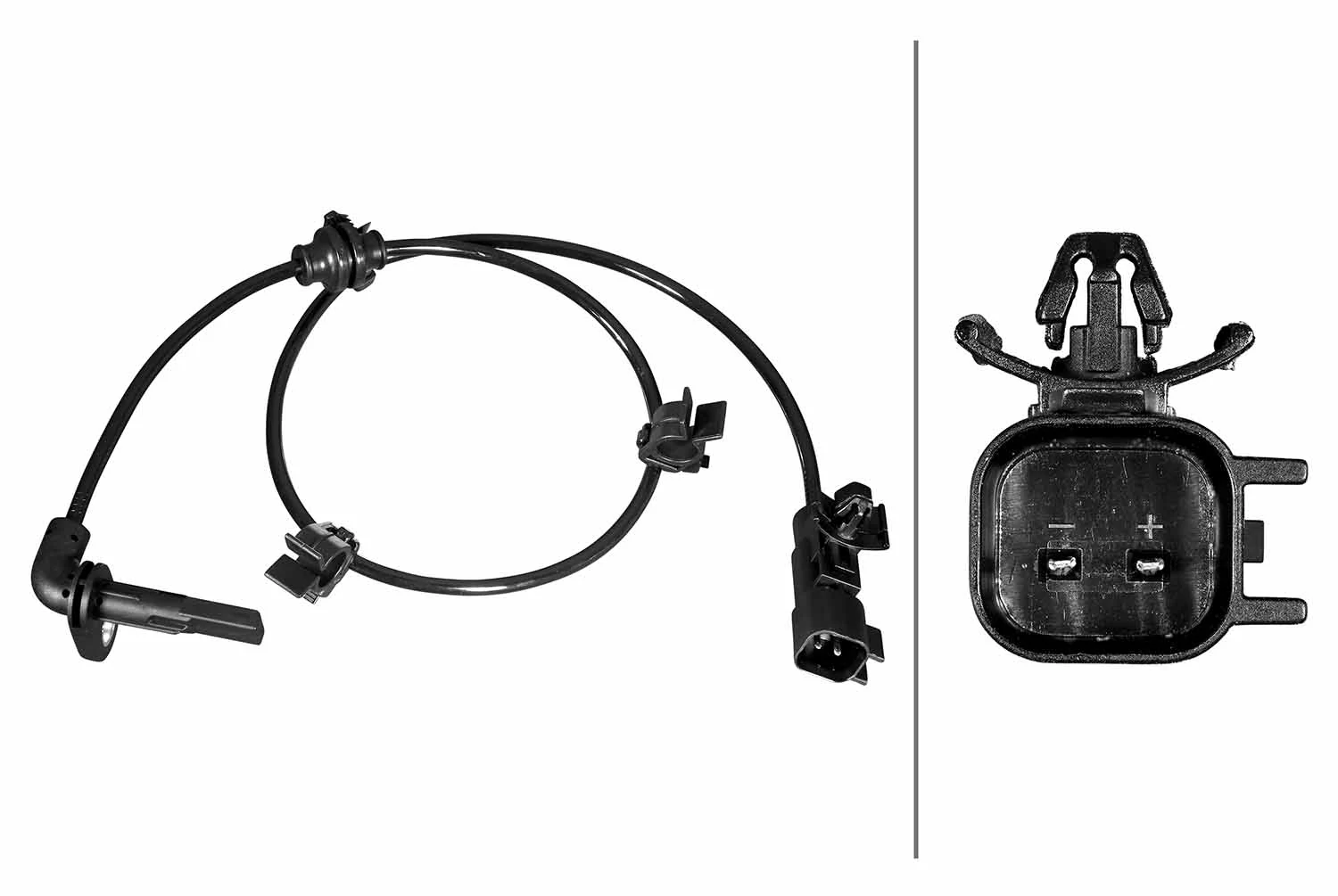 Capteur, vitesse de roue HELLA 6PU 358 217-591