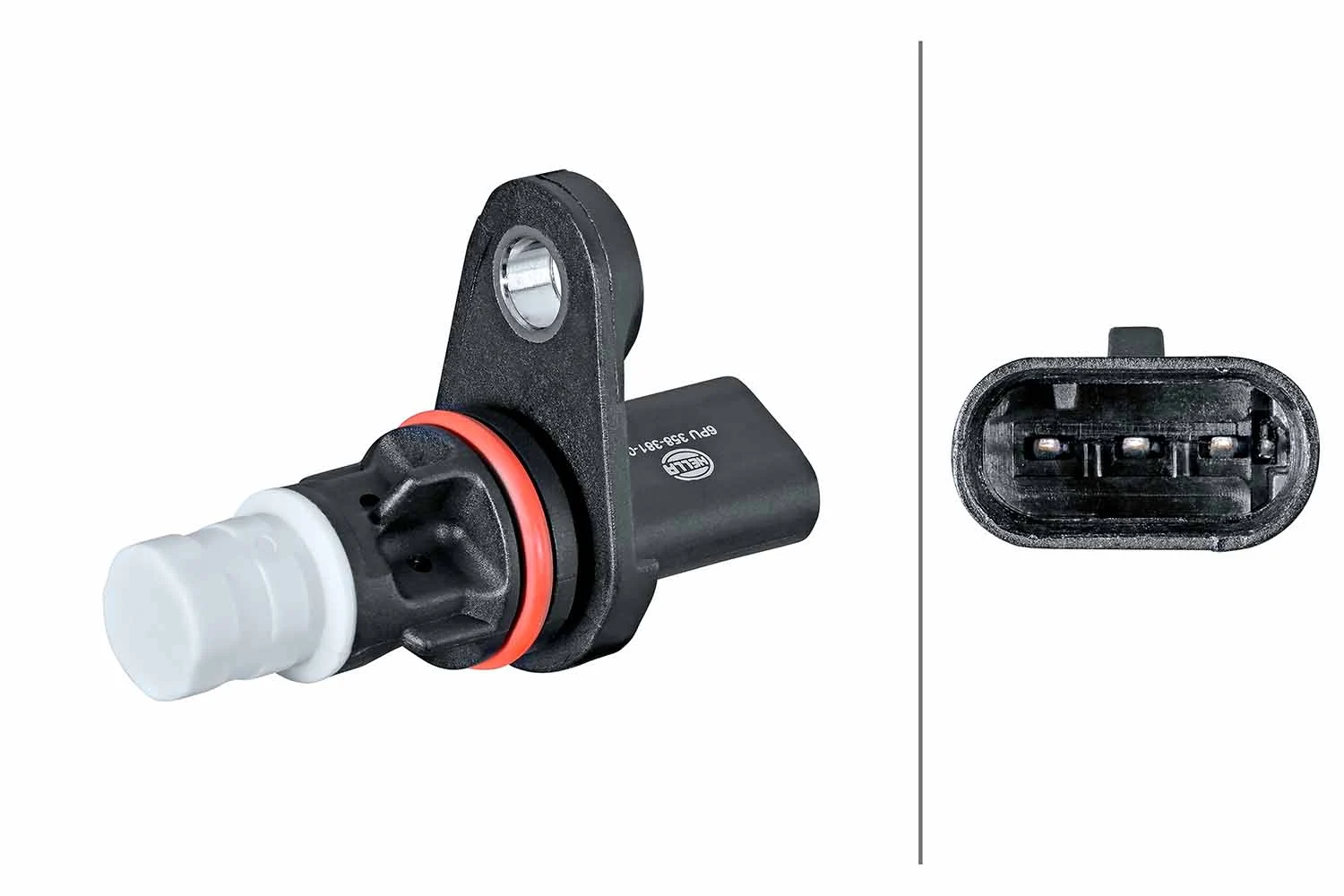 Capteur d'angle, vilebrequin HELLA 6PU 358 381-081