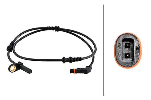 Capteur, vitesse de roue HELLA 6PU 230 048-201