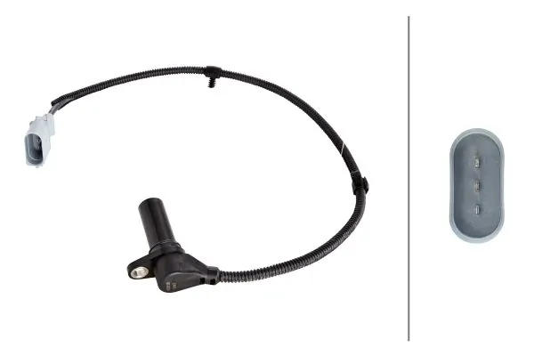 Capteur d'angle, vilebrequin HELLA 6PU 009 146-541