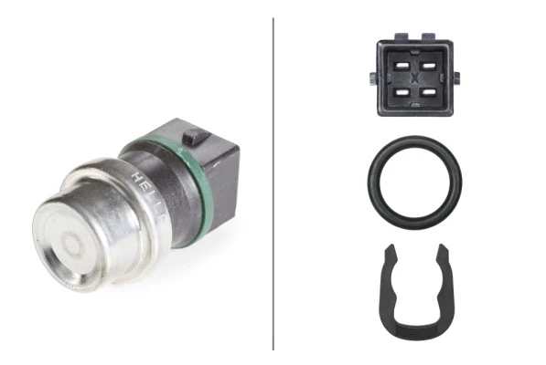 Sonde, température du liquide de refroidissement HELLA 6PT 009 107-461