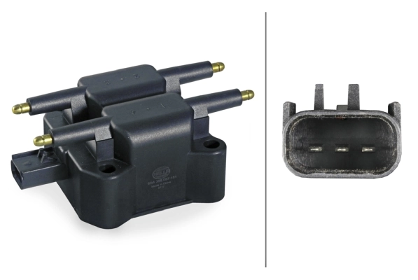 Bobine d'allumage HELLA 5DA 358 057-151