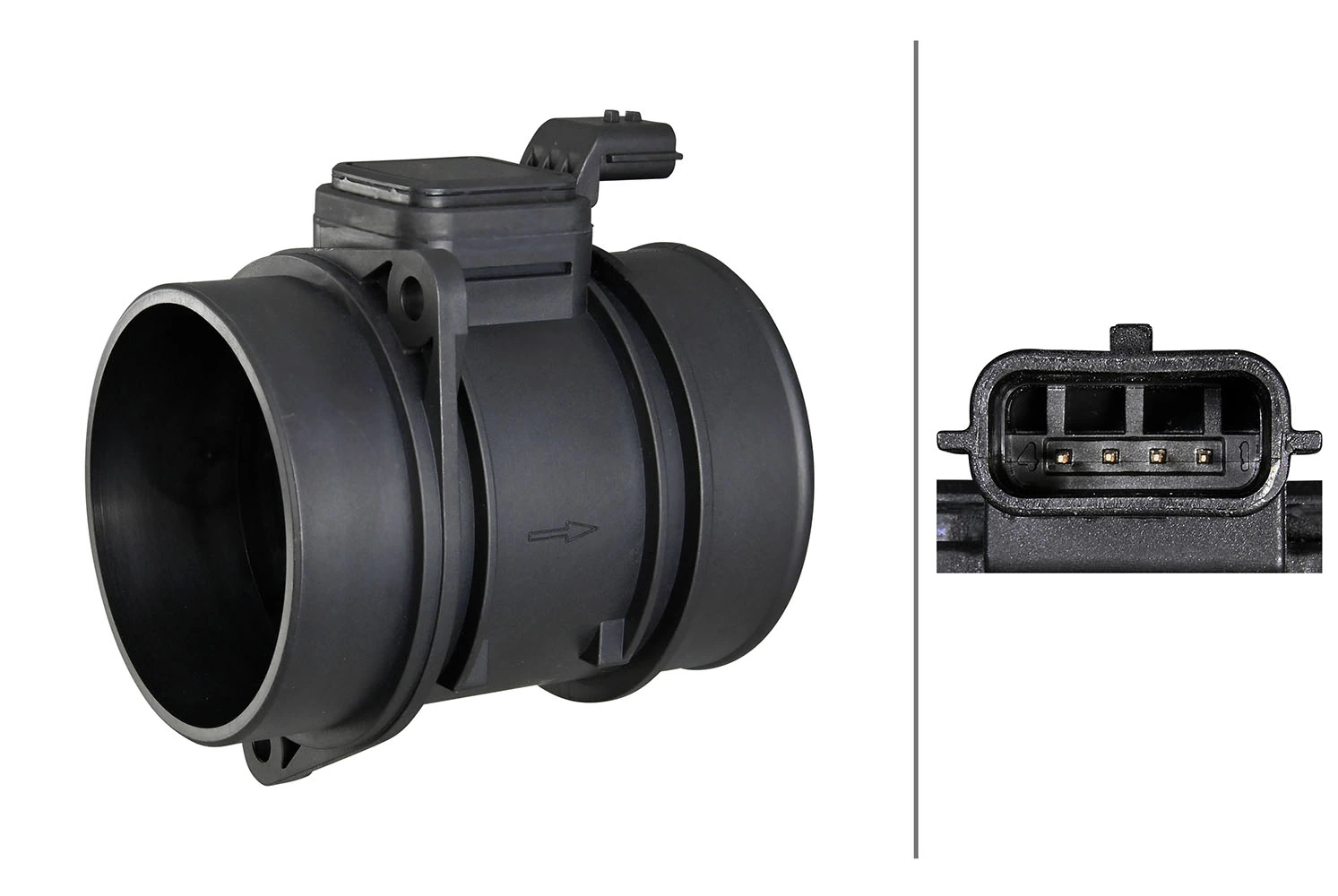 Débitmètre de masse d'air HELLA 8ET 358 095-181