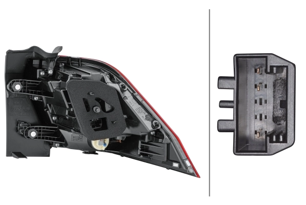 Feu arrière HELLA 2SD 012 519-031