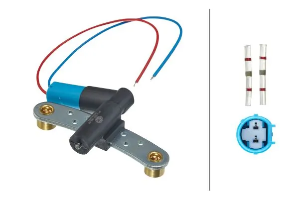 Capteur d'angle, vilebrequin HELLA 6PU 009 163-881