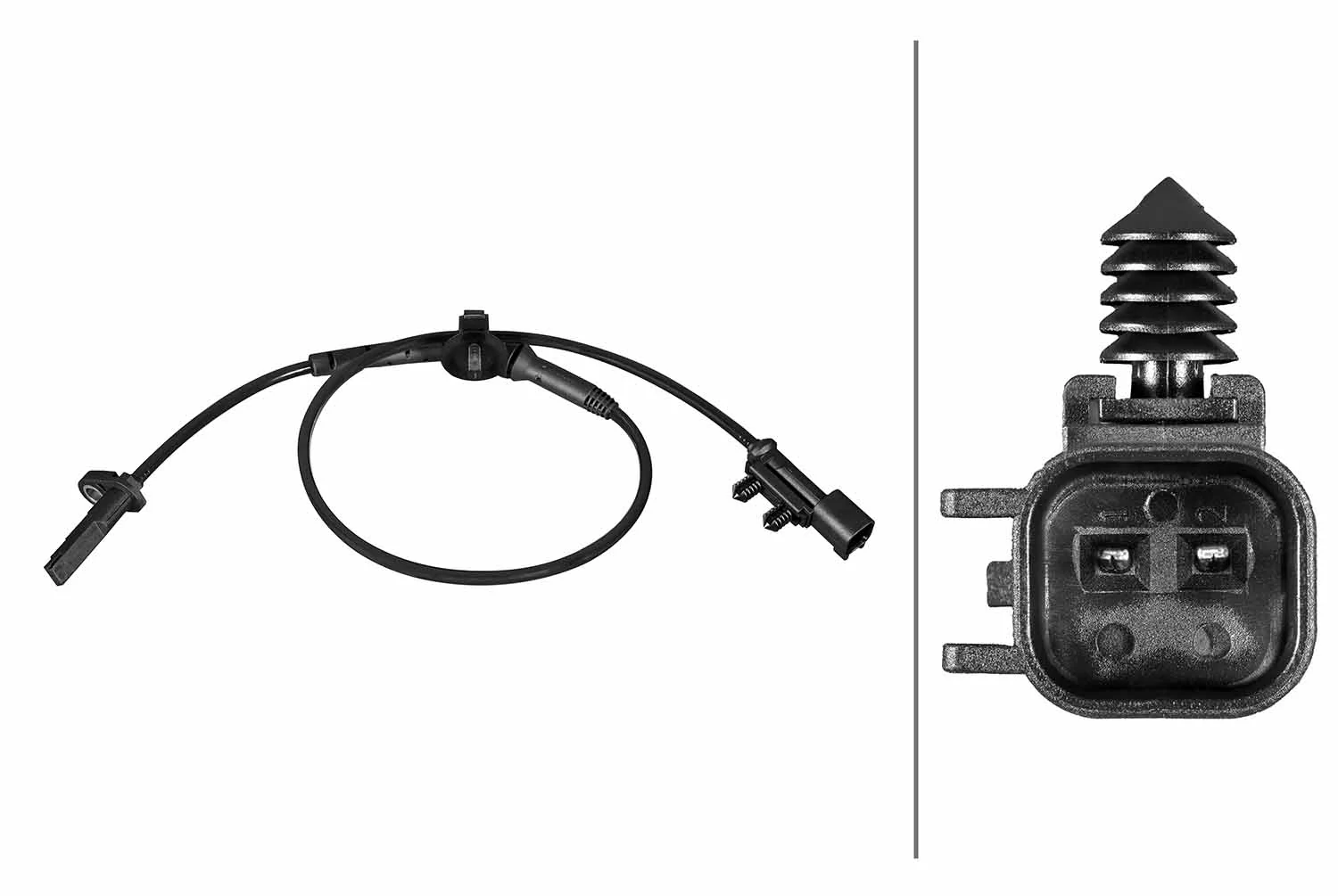 Capteur, vitesse de roue HELLA 6PU 358 216-461