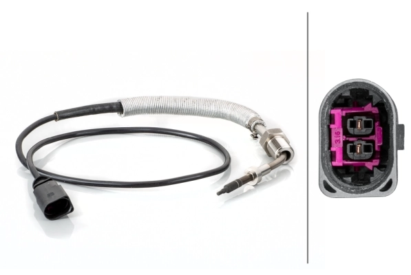 Capteur, température des gaz HELLA 6PT 014 495-081