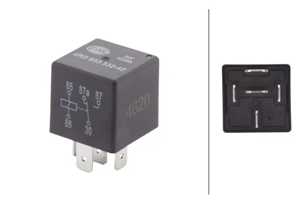 Relais, courant de travail HELLA 4RD 933 332-427