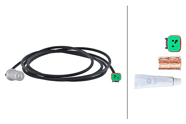 Capteur, vitesse de roue HELLA 6PU 230 048-451