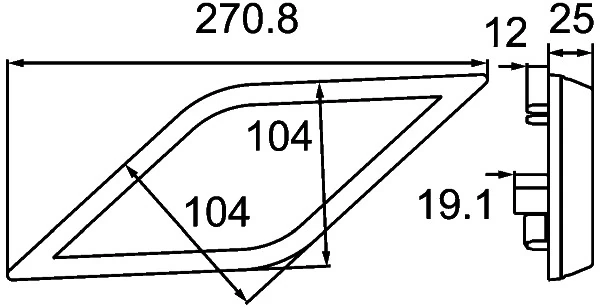 Feu clignotant HELLA 2BA 013 331-311
