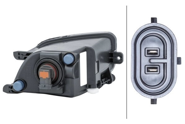 Projecteur antibrouillard HELLA 1NA 011 048-011