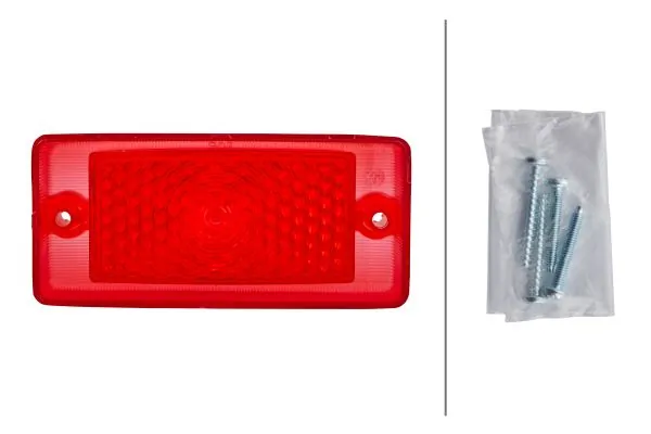 Disperseur, feu arrière HELLA 9EL 114 401-041