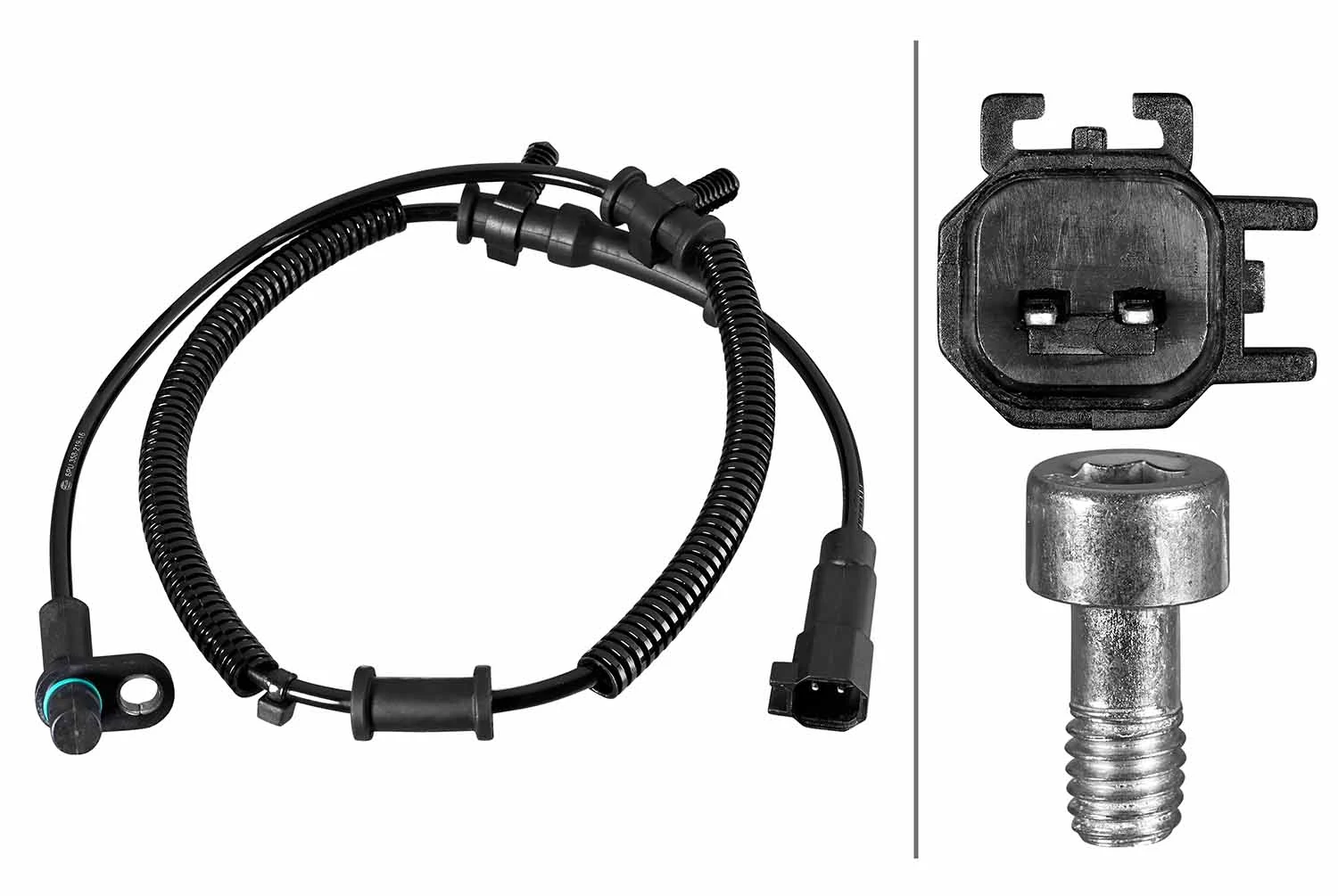 Capteur, vitesse de roue HELLA 6PU 358 219-161