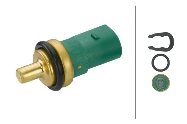 Sonde, température du liquide de refroidissement HELLA 6PT 009 107-141