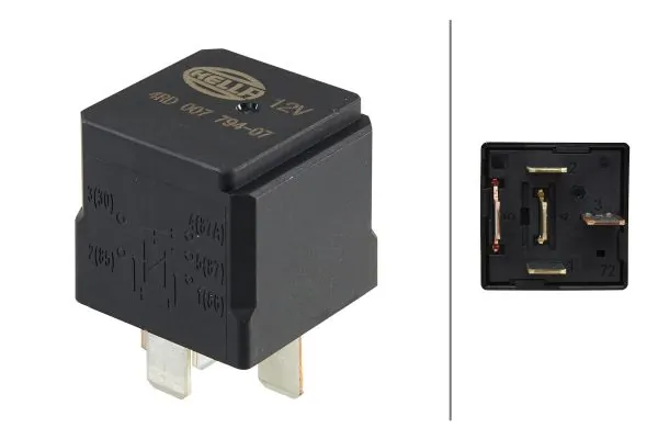 Relais, courant de travail HELLA 4RD 007 794-077