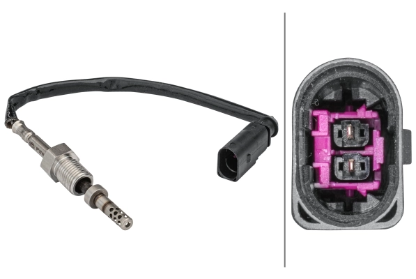 Capteur, température des gaz HELLA 6PT 358 181-591