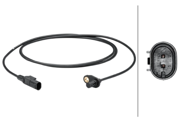 Capteur, vitesse de roue HELLA 6PU 012 679-581