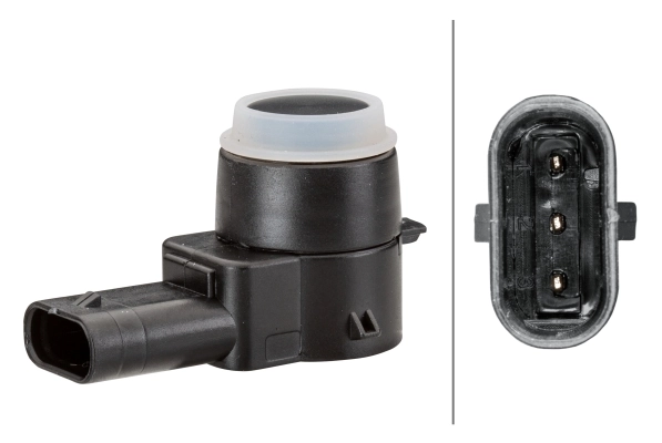 Capteur, aide au stationnement HELLA 6PX 358 141-091