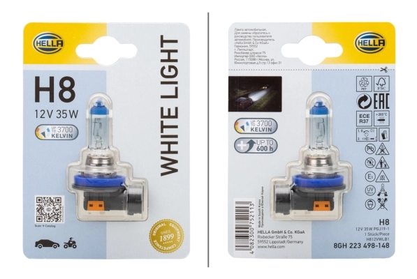 Bulb, front fog light