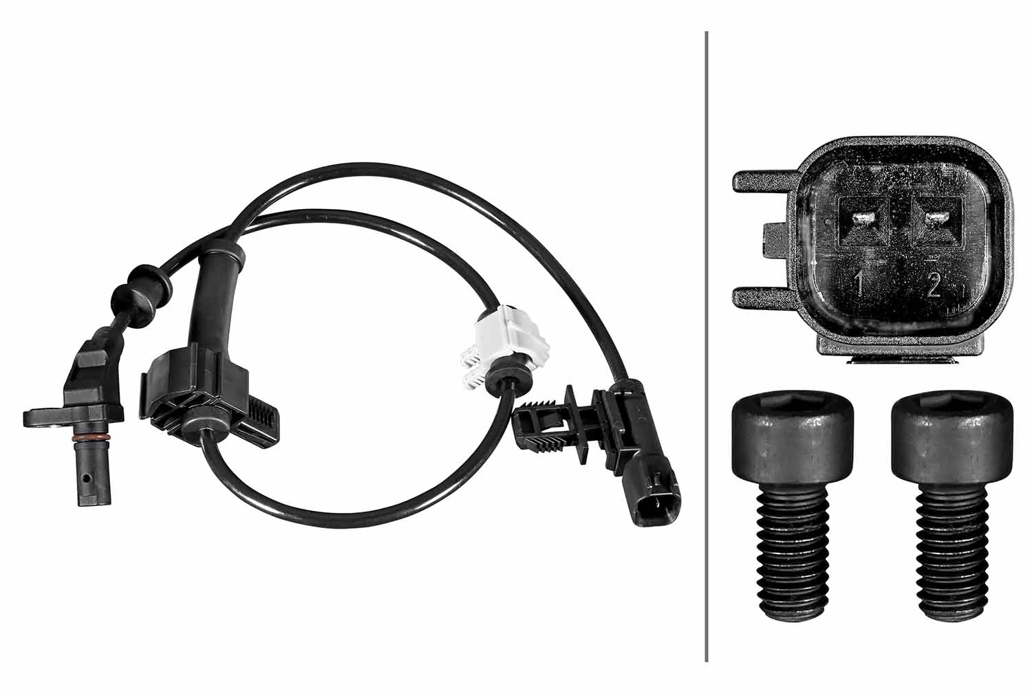 Capteur, vitesse de roue HELLA 6PU 358 217-511