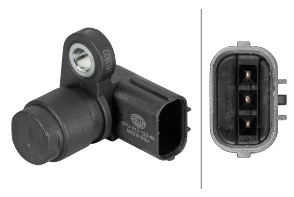 Capteur, position d'arbre à cames HELLA 6PU 013 122-461