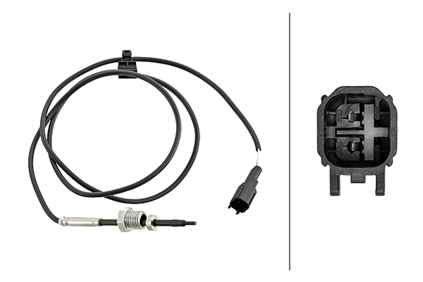 Capteur, température des gaz HELLA 6PT 358 181-781