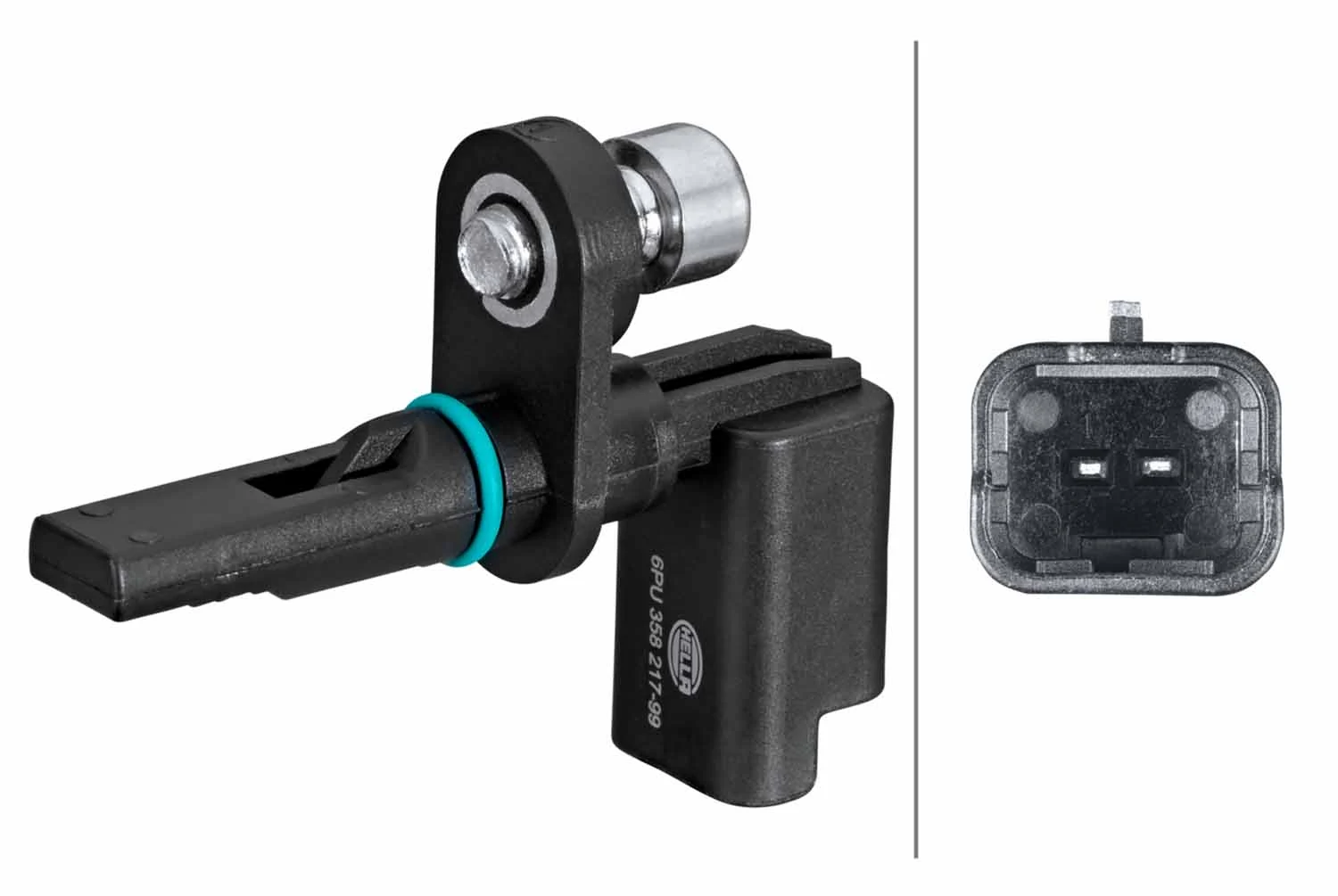 Capteur, vitesse de roue HELLA 6PU 358 217-991