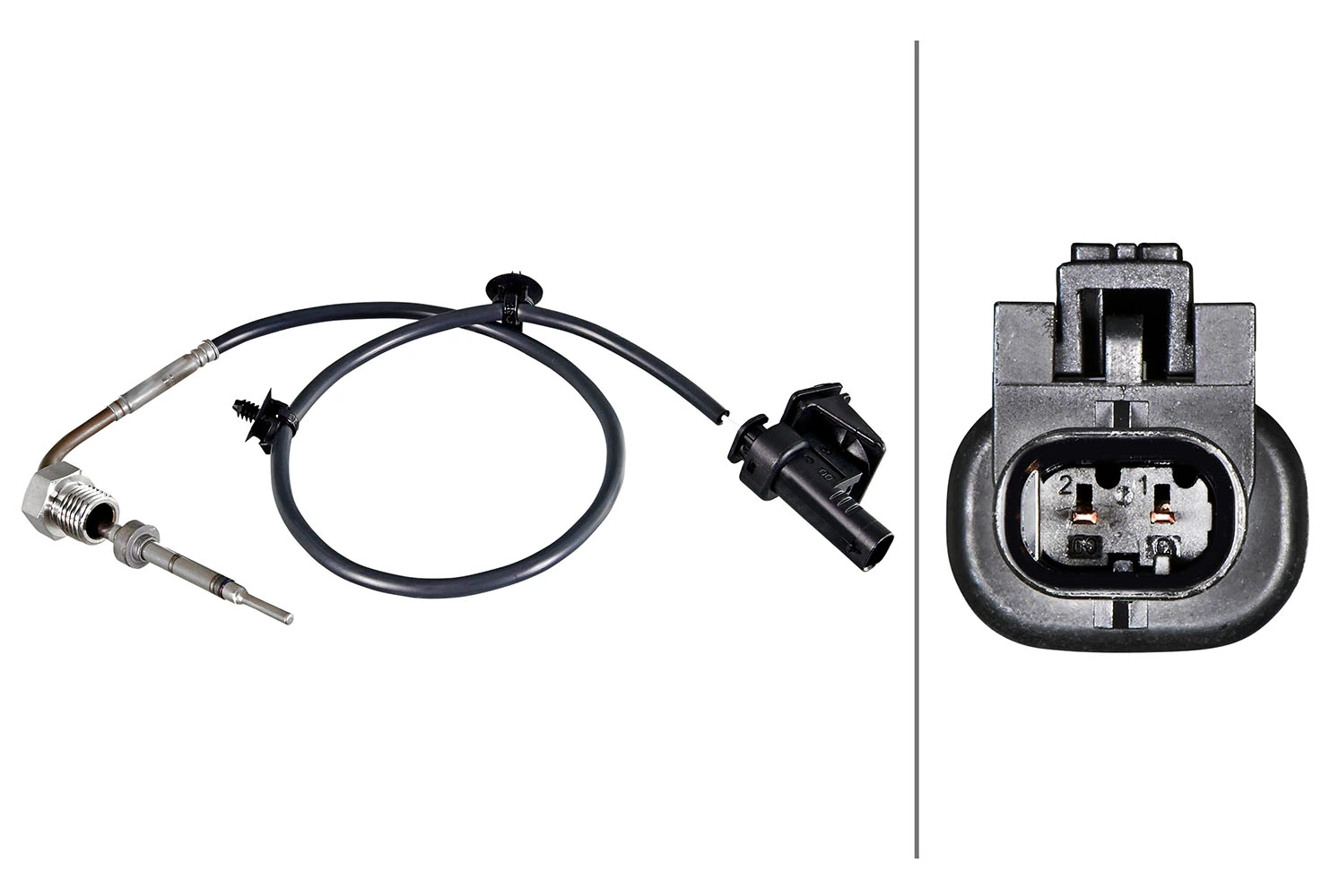 Capteur, température des gaz HELLA 6PT 358 226-171