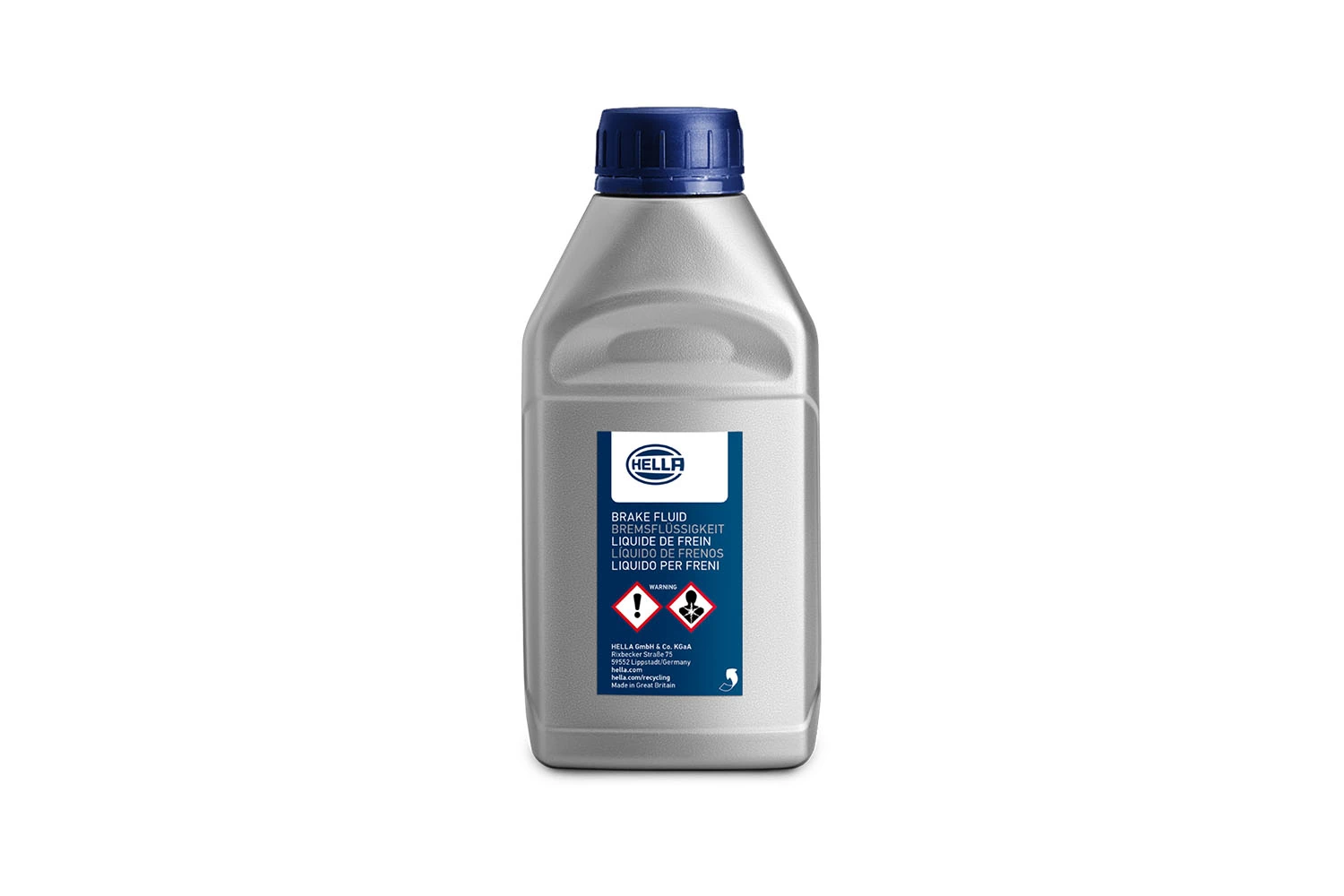 HELA - HUILE FREIN-500ML-DOT4-402030 PLASTIC