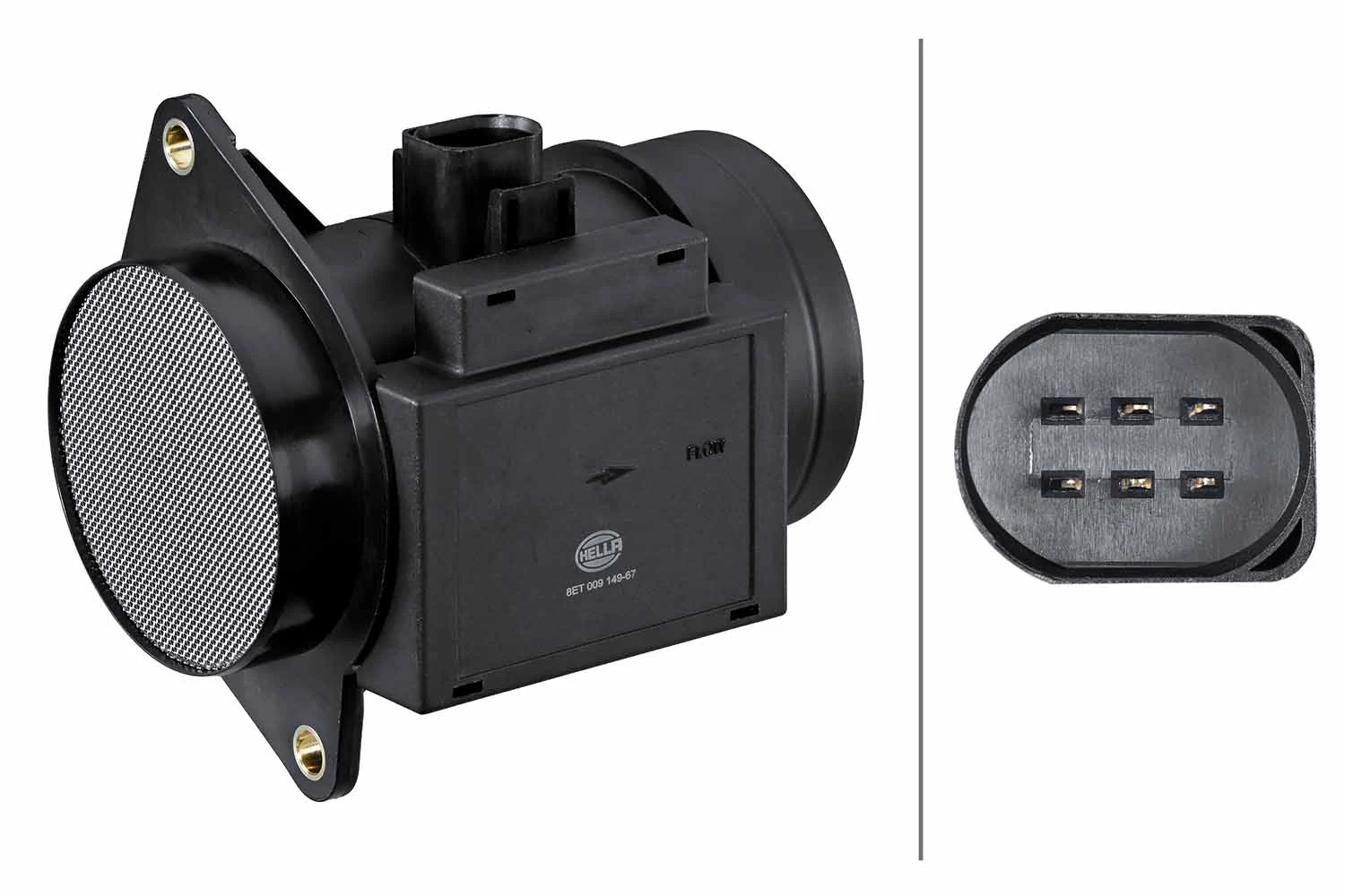 Débitmètre de masse d'air HELLA 8ET 009 142-671