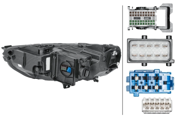 Projecteur principal HELLA 1EX 354 869-121