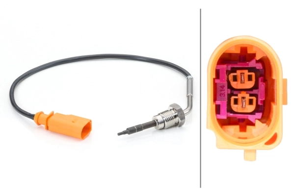 Capteur, température des gaz HELLA 6PT 014 494-181