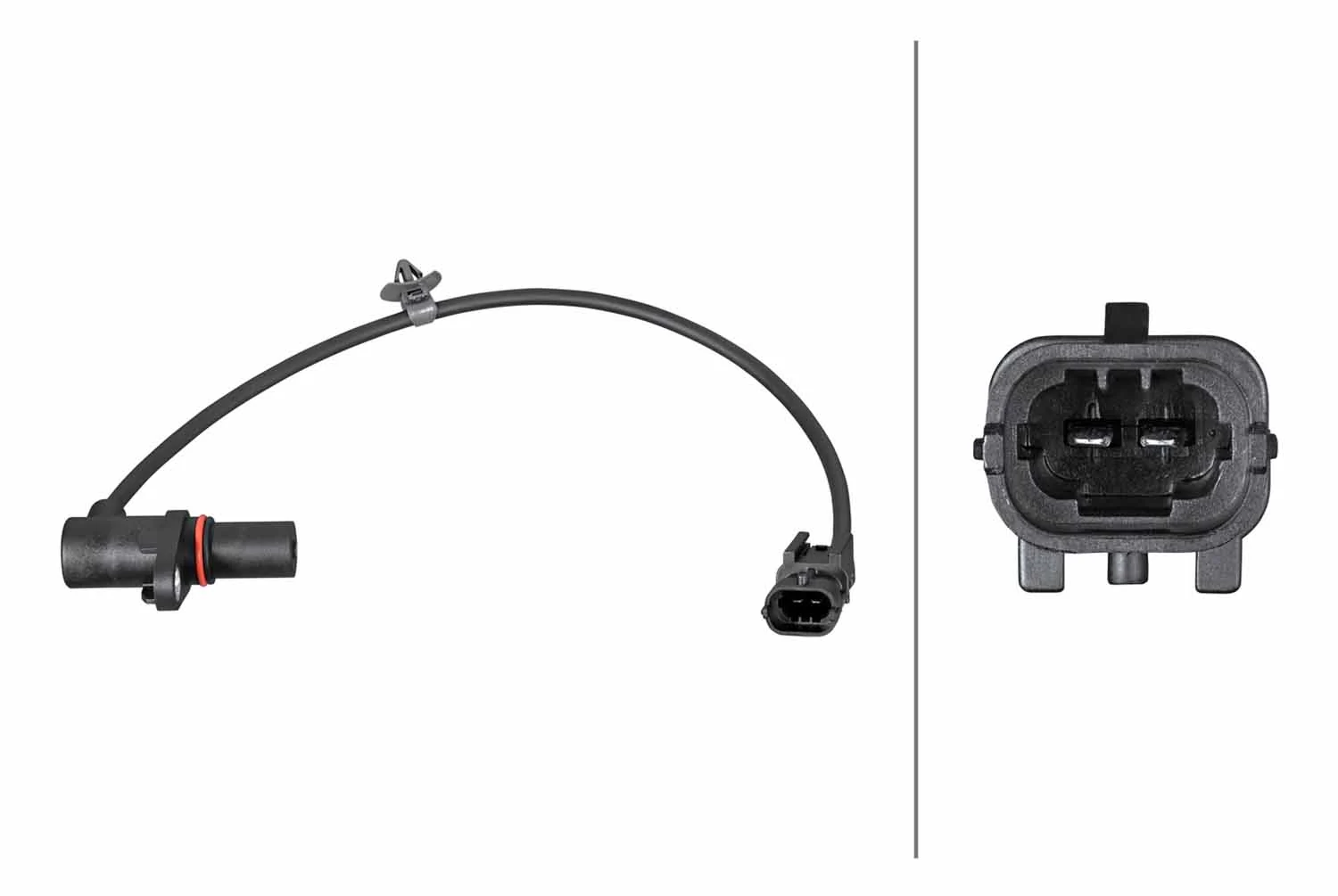 Capteur d'angle, vilebrequin HELLA 6PU 358 380-531