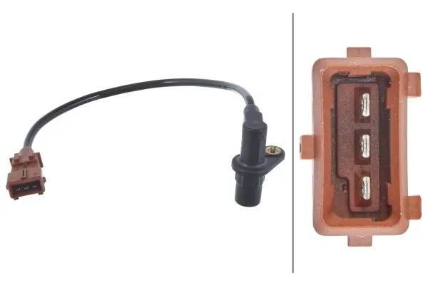 Capteur d'angle, vilebrequin HELLA 6PU 009 146-181