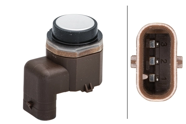 Capteur, aide au stationnement HELLA 6PX 358 141-321