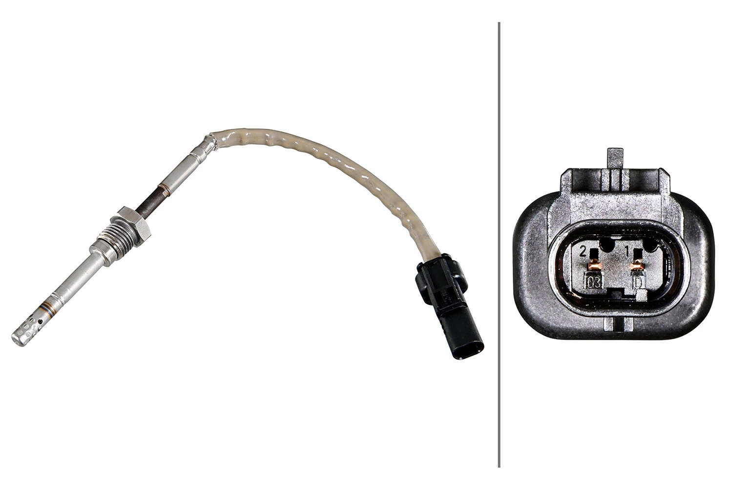 Capteur, température des gaz HELLA 6PT 358 226-201