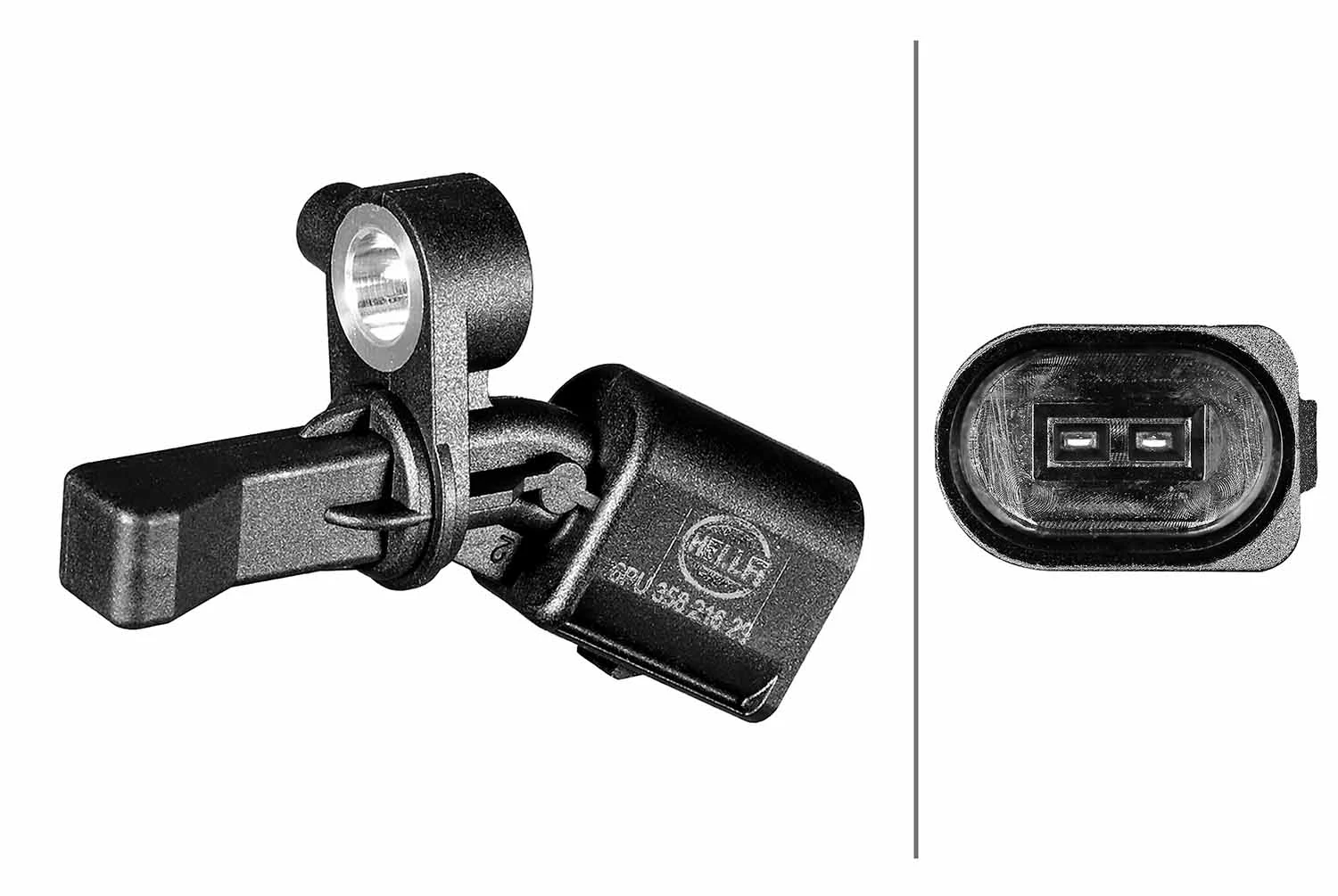 Capteur, vitesse de roue HELLA 6PU 358 216-291