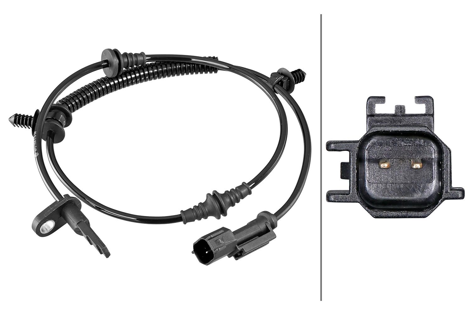 Capteur, vitesse de roue HELLA 6PU 358 218-981