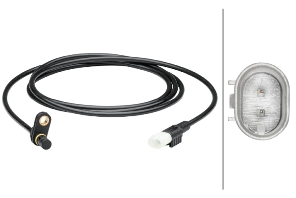 Capteur, vitesse de roue HELLA 6PU 012 679-151