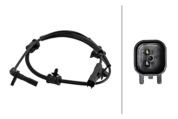 Capteur, vitesse de roue HELLA 6PU 230 048-161