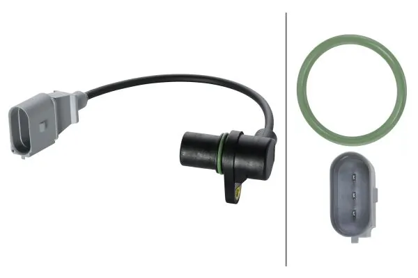 Capteur d'angle, vilebrequin HELLA 6PU 009 146-581