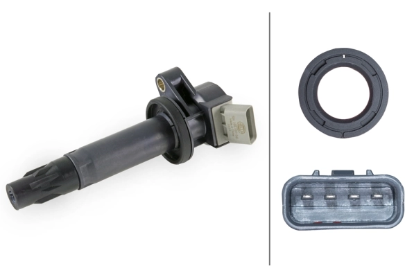 Bobine d'allumage HELLA 5DA 358 057-341