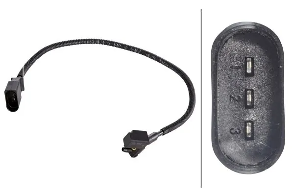Capteur d'angle, vilebrequin HELLA 6PU 009 167-471