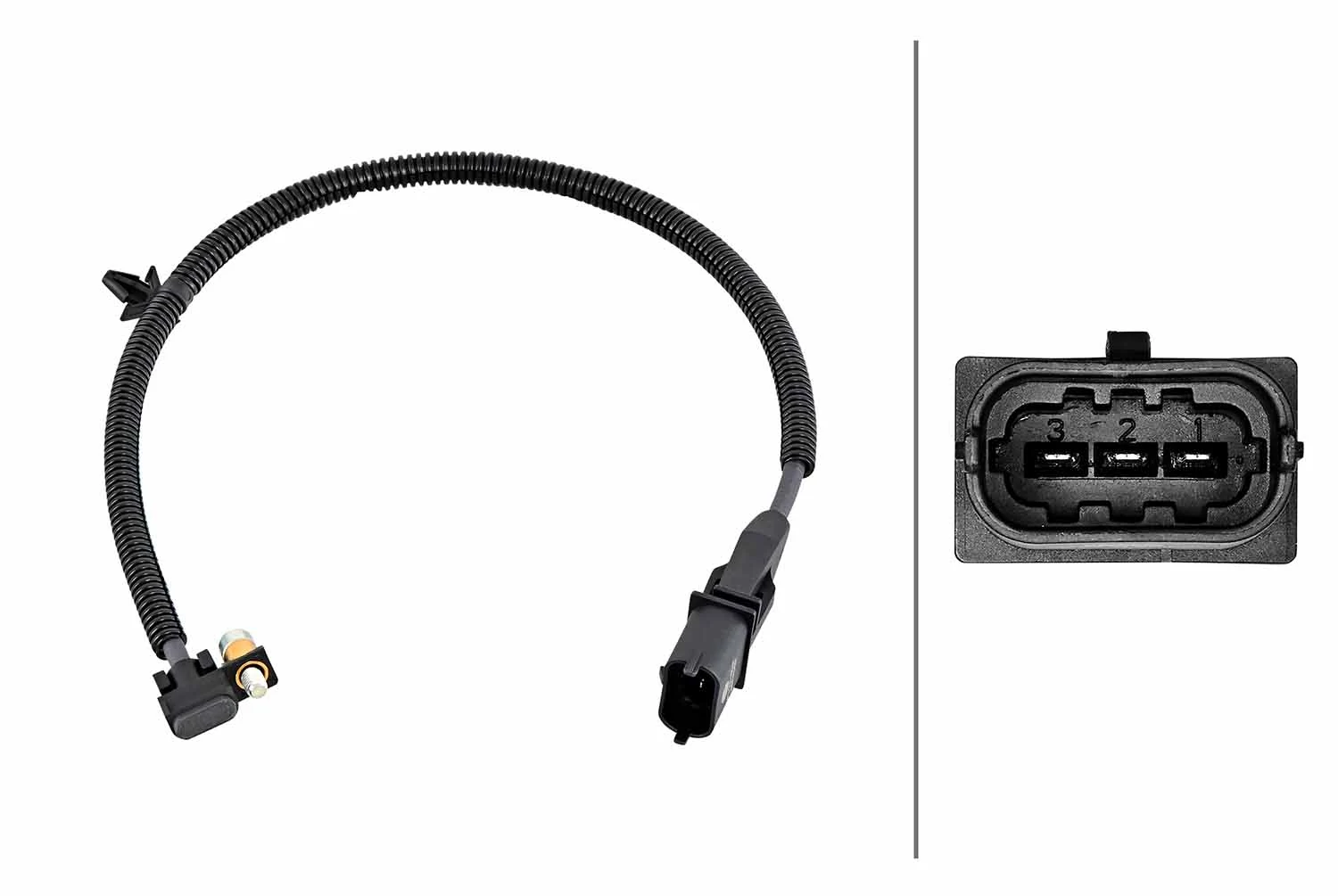 Capteur d'angle, vilebrequin HELLA 6PU 009 168-971