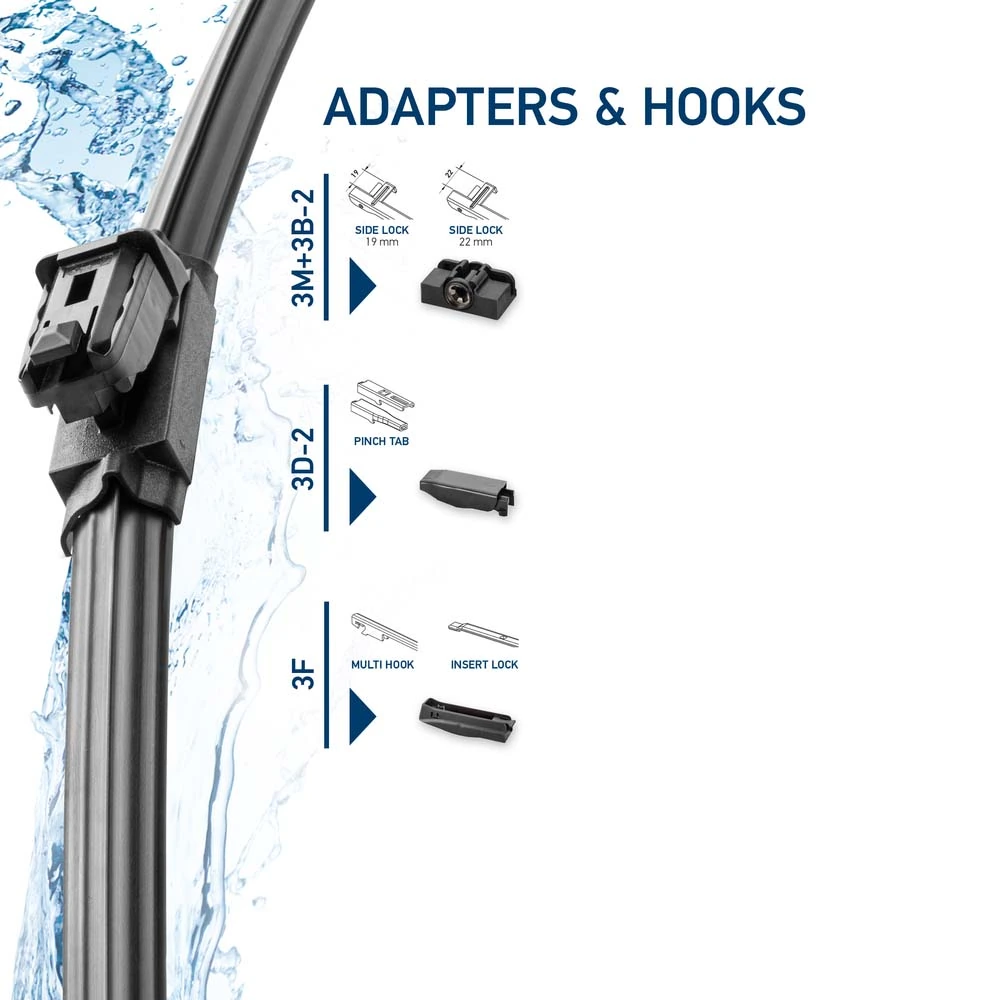 Balai d'essuie-glace HELLA 9XW 358 164-151