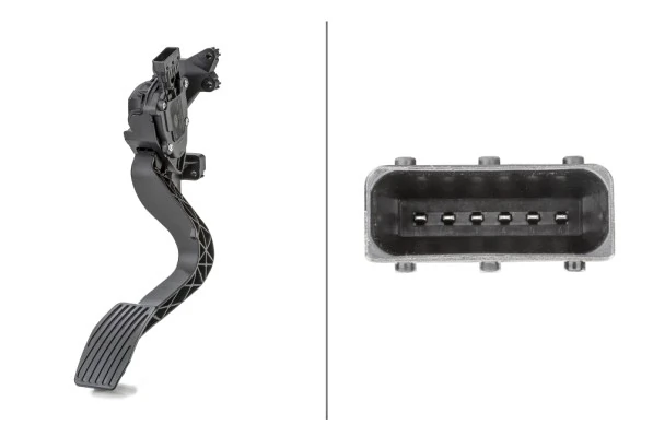 Capteur, position d'accelerateur HELLA 6PV 010 175-751