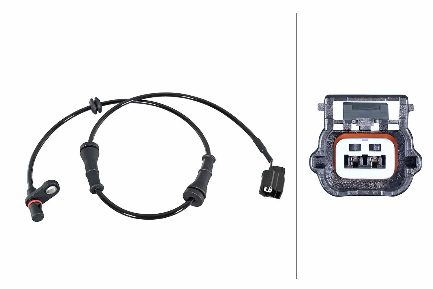 Capteur, vitesse de roue HELLA 6PU 358 252-291