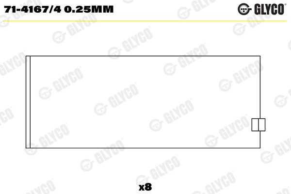 GLYCO 71-4167/4 0.25MM