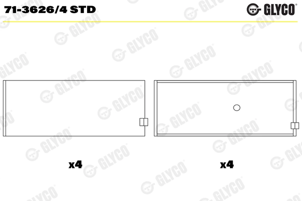 GLYCO 71-3626/4 STD