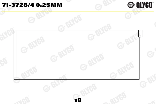 GLYCO 71-3728/4 0.25MM